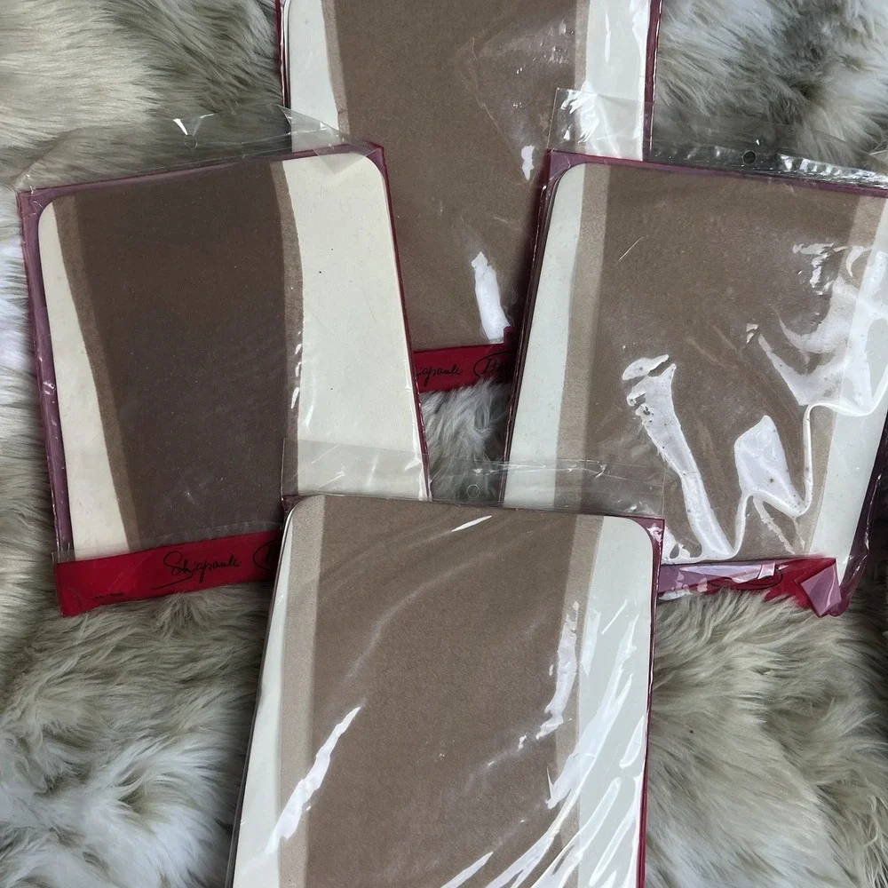 VTG SCHIAPARELLI Petite Neutral Pantyhose Sheer Tights Nylon 5'-5'3
